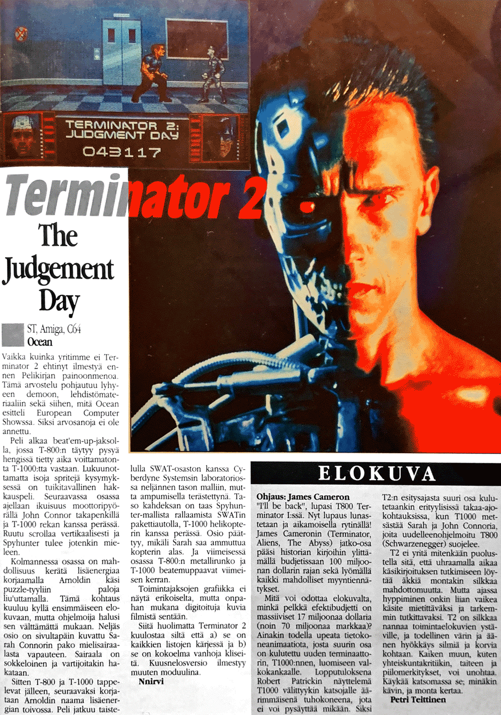 Terminator 2 The Judgement Day